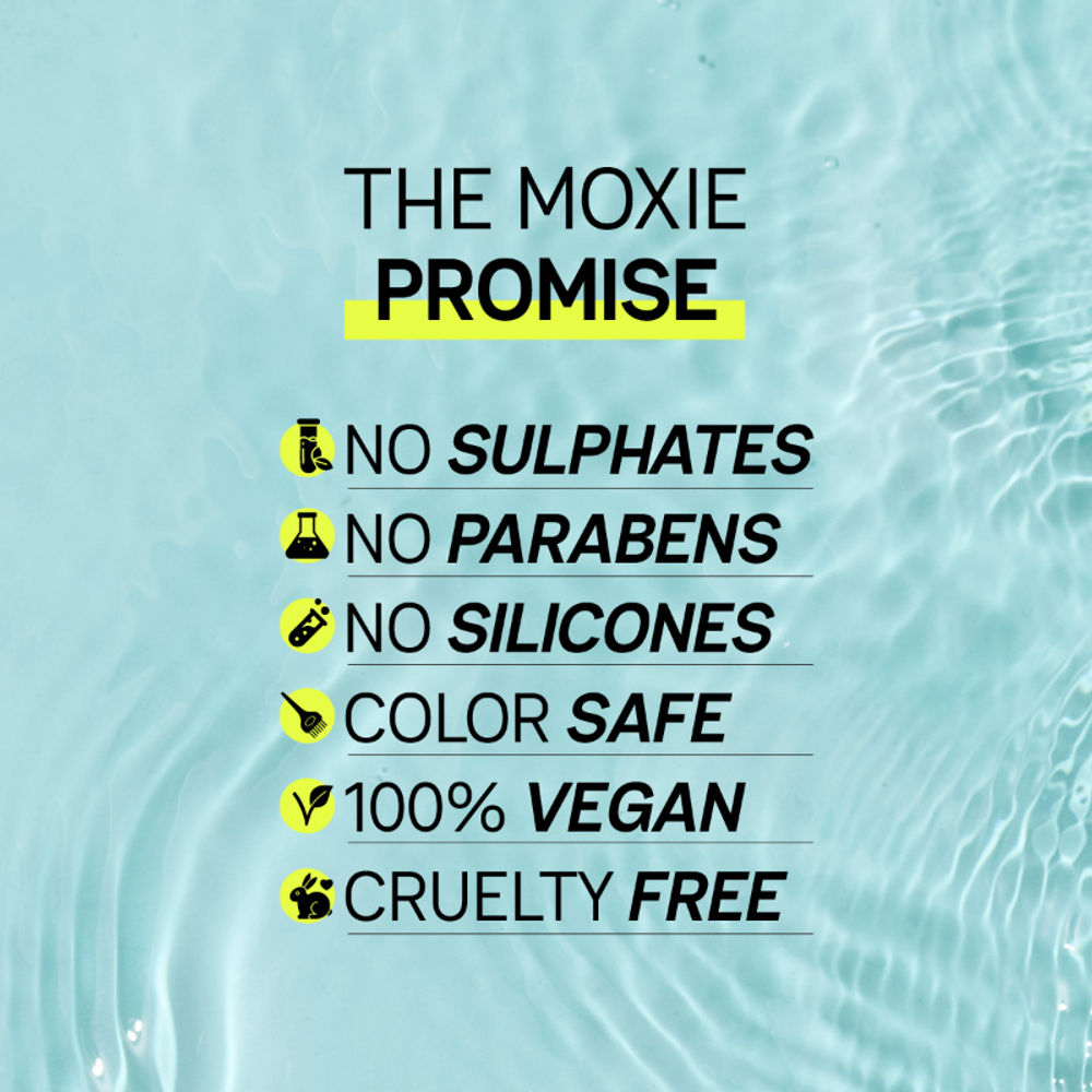 Moxie Beauty Ditch-The-Frizz Trio - Shampoo, Conditioner & Hair Serum
