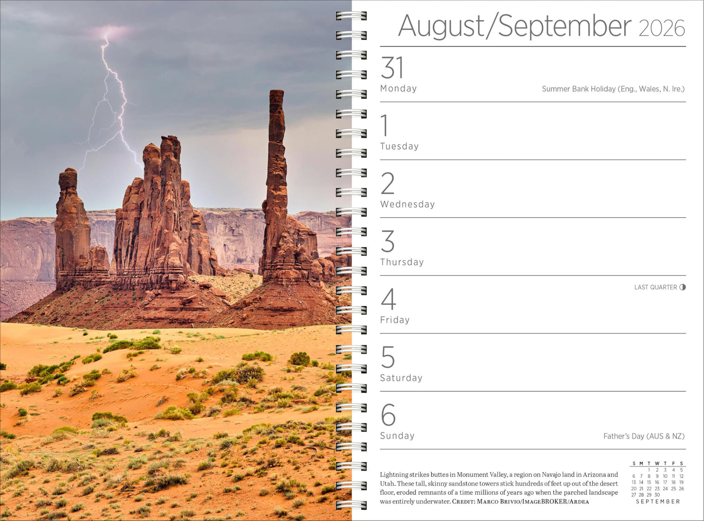 Audubon Engagement Calendar 2026: A Tribute to Nature and Its Spectacular Landscapes