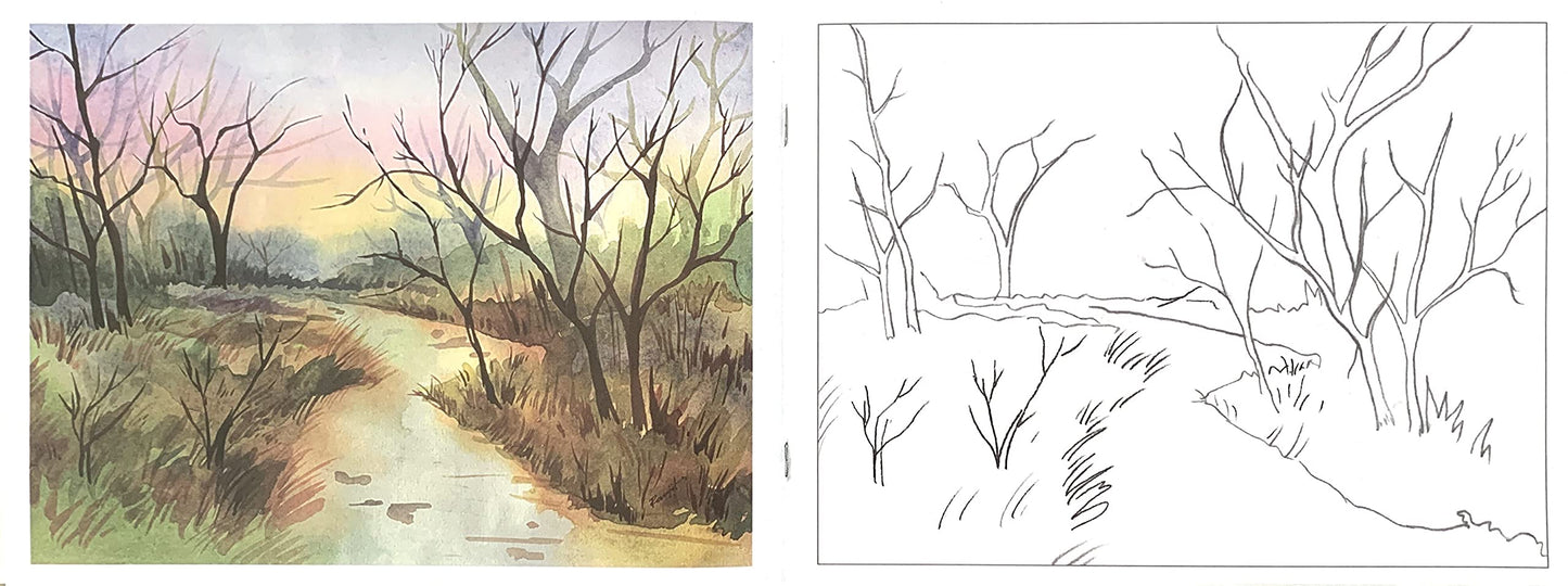 Best Scenery-In Water Colour Vol-1.