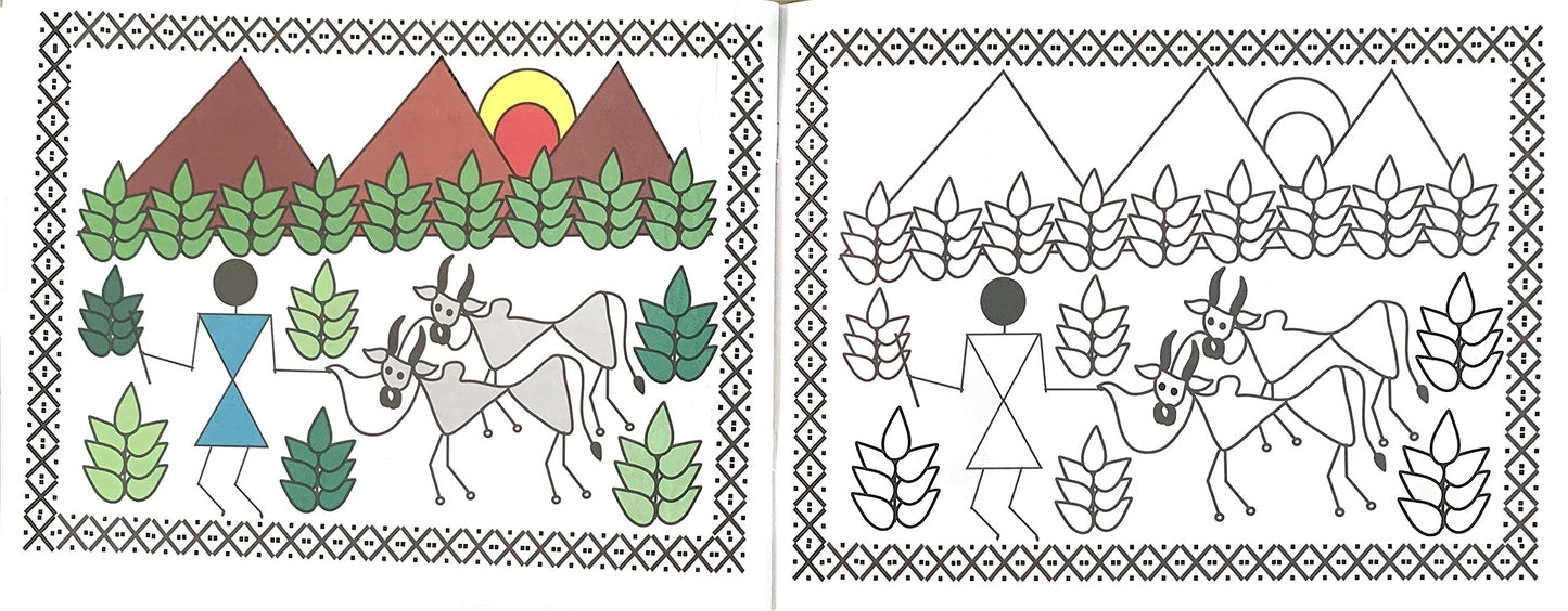 Best Of Warli Paintings-Vol 2.