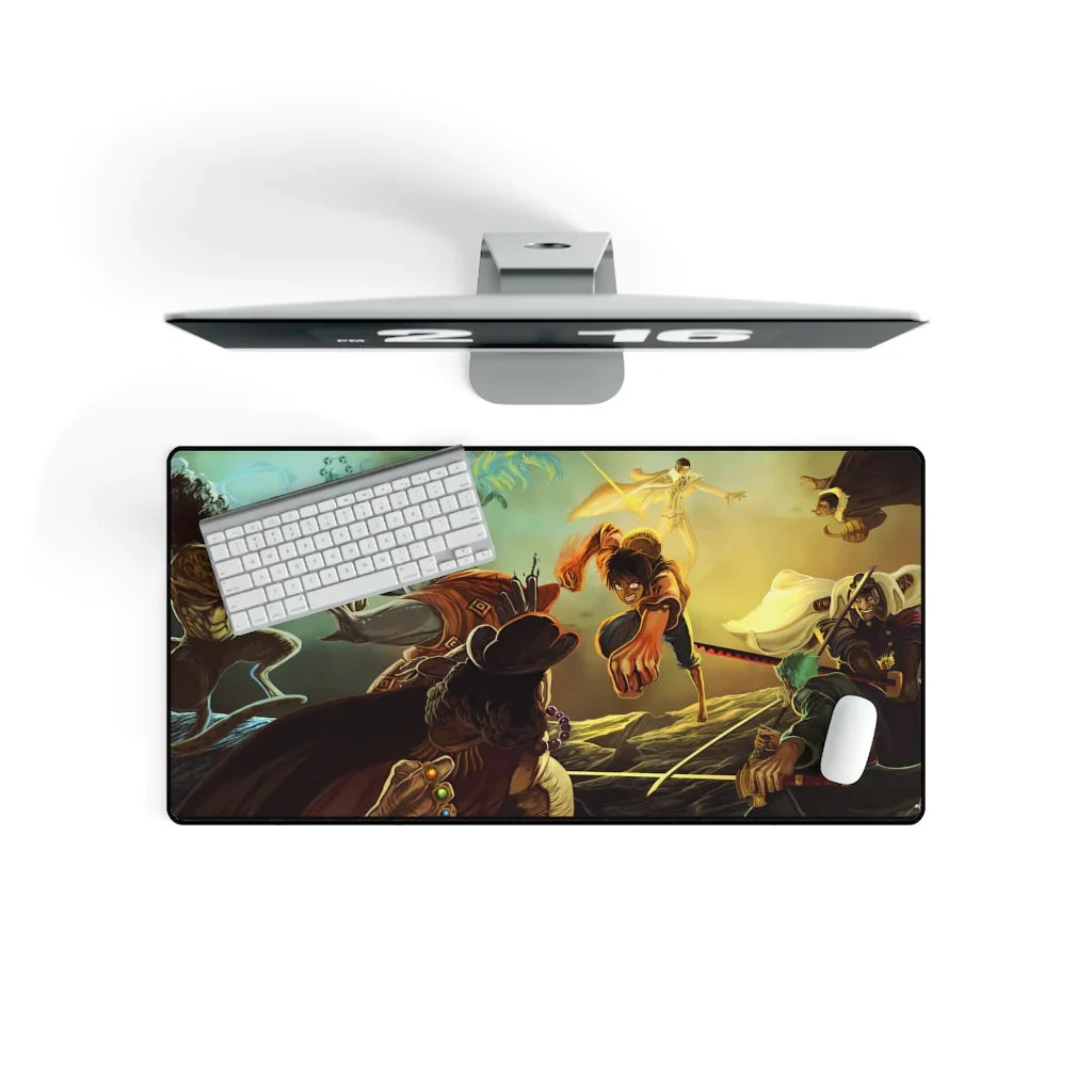 One Piece Luffy Combat Scene | Large Size Gaming Mouse Pad | 70 x 30 Cm |