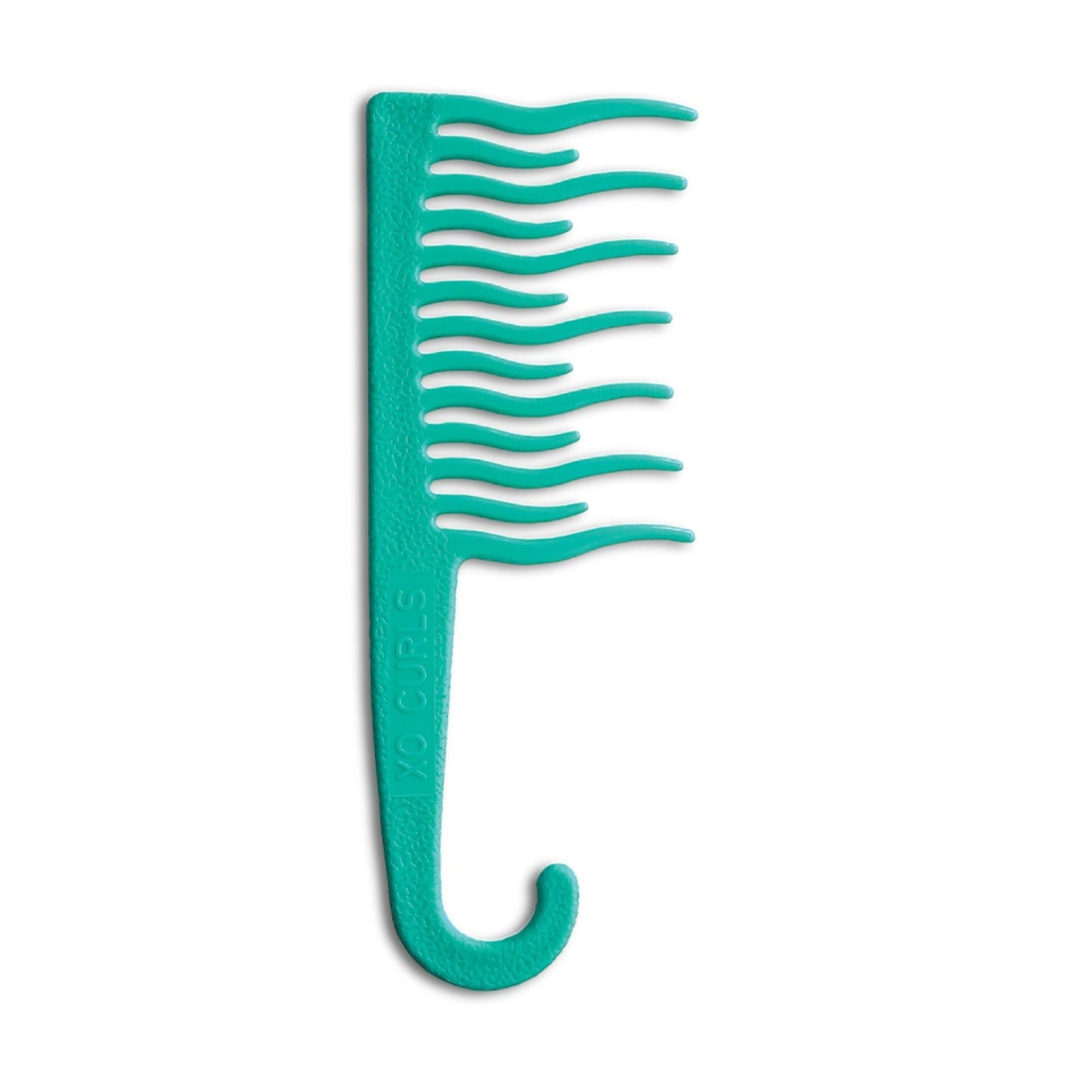 XO Curls Shower Detangling Comb - Green