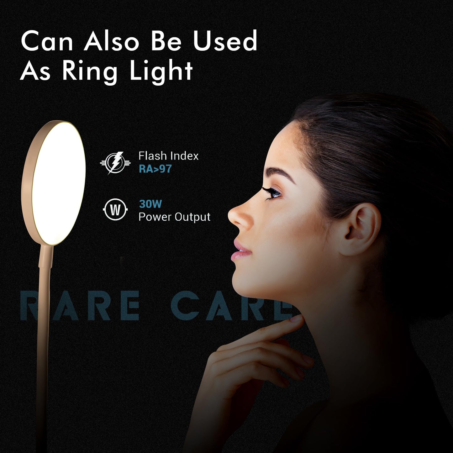 LED Table Lamp with 3 Light Modes - USB Rechargeable - 1200mAh Battery - Modern Design