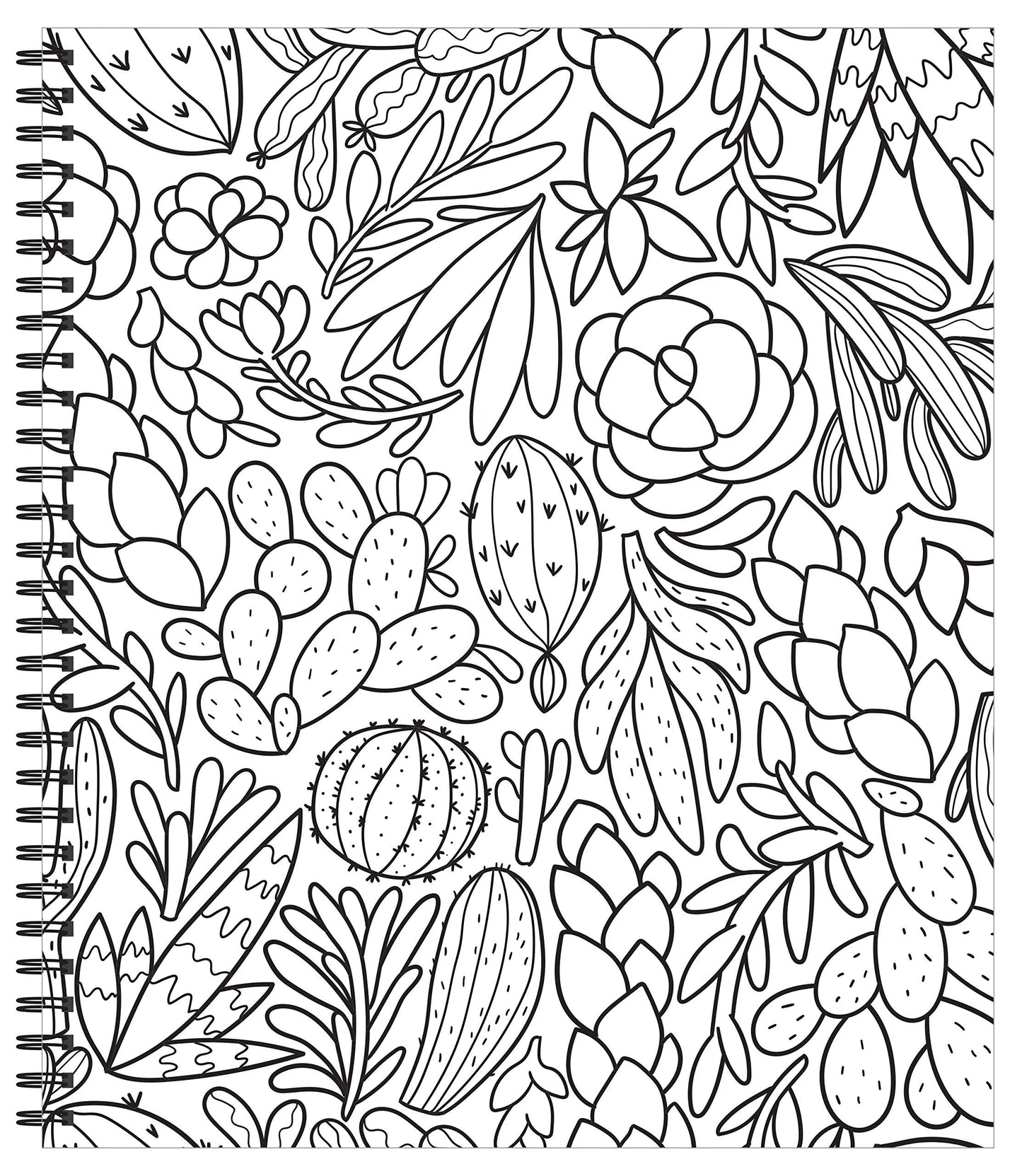 Large Print Easy Color & Frame - Stress Free (Adult Coloring Book)