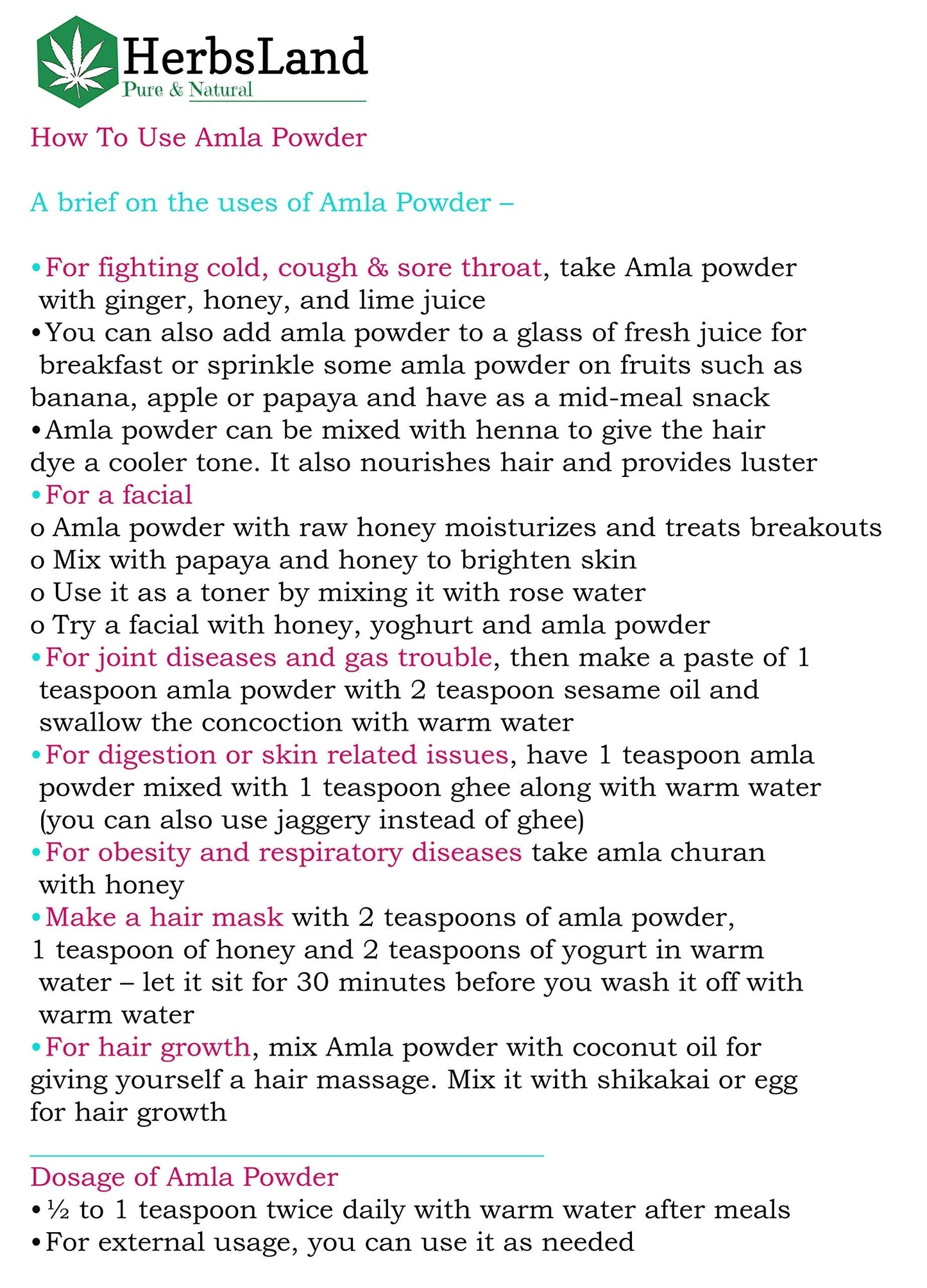 Organic Amla Reetha Shikakai Bhringraj Powder for Hair Care