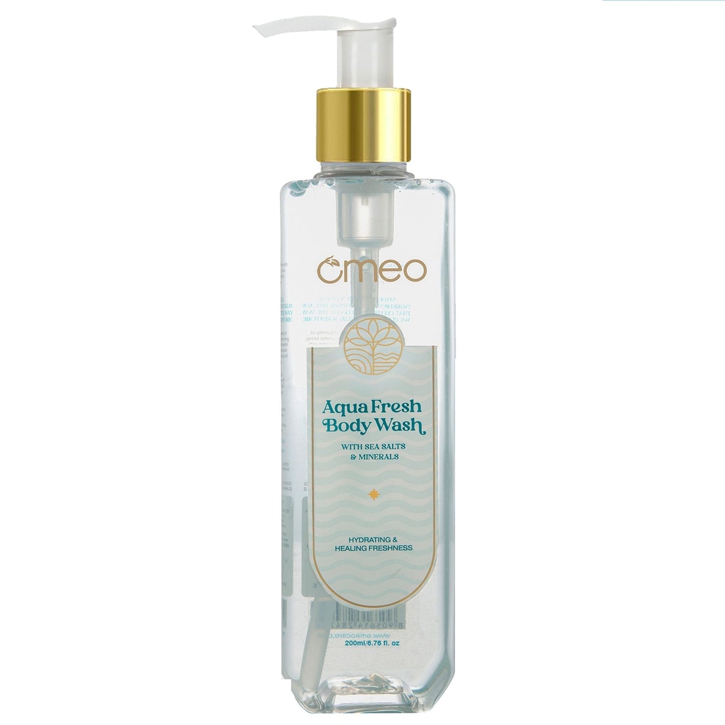 Omeo Aqua Fresh Body Wash - Gentle Cleansing, Soft Nourshing Body Wash