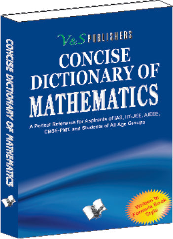 Concise Dictionary Of Maths (Pocket Size) by Dr. Sudhir Dawra