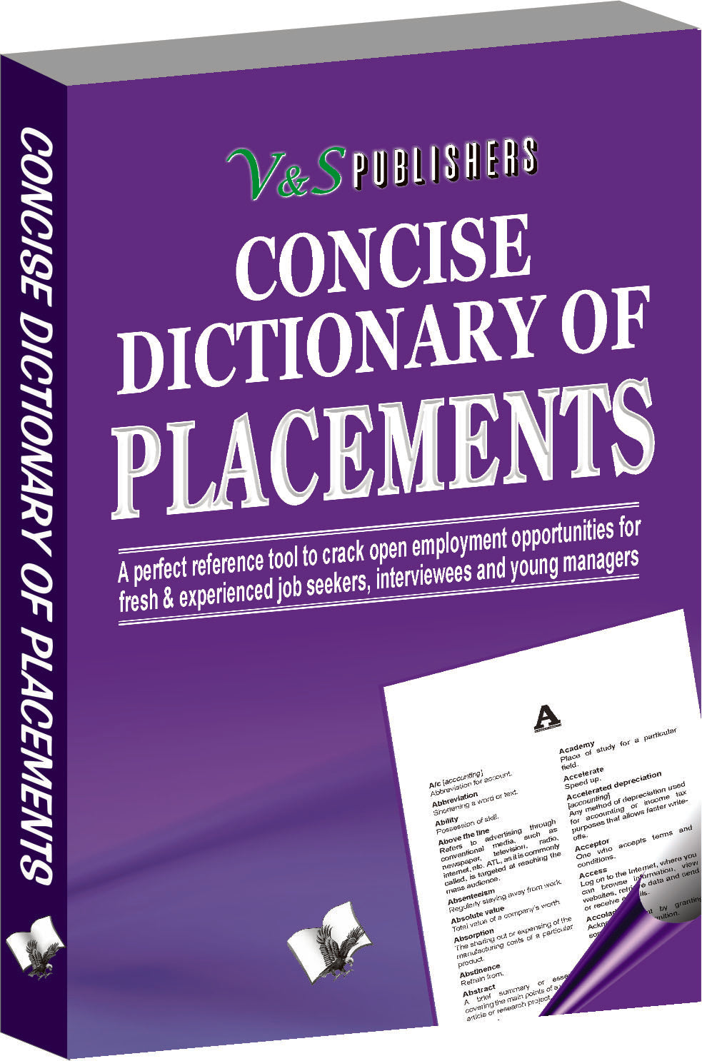 Concise Dictionary Of Placements by V&S Editorial Board