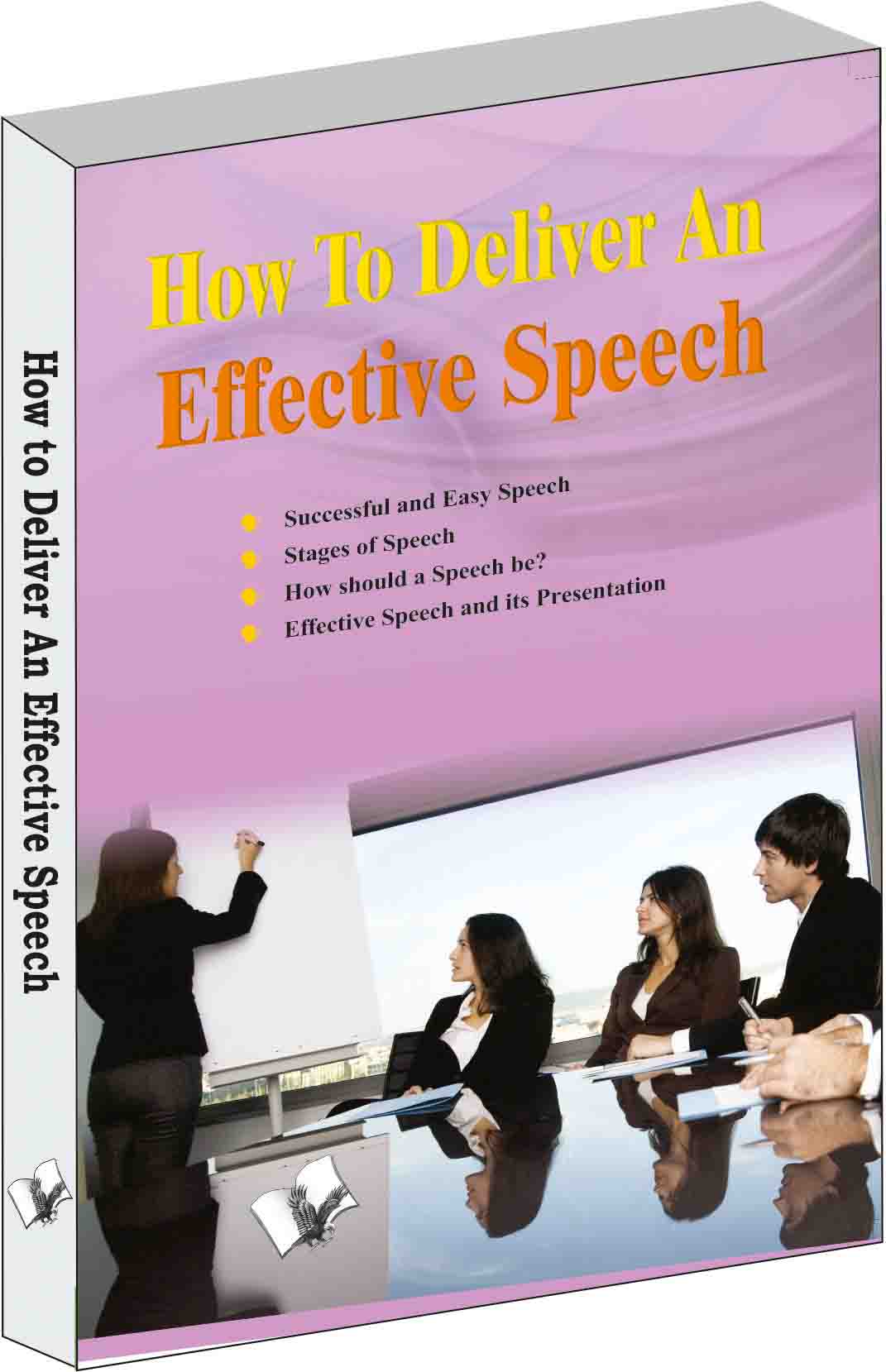 How to Deliver an Effective Speech by Surendra Dogra Nirdosh