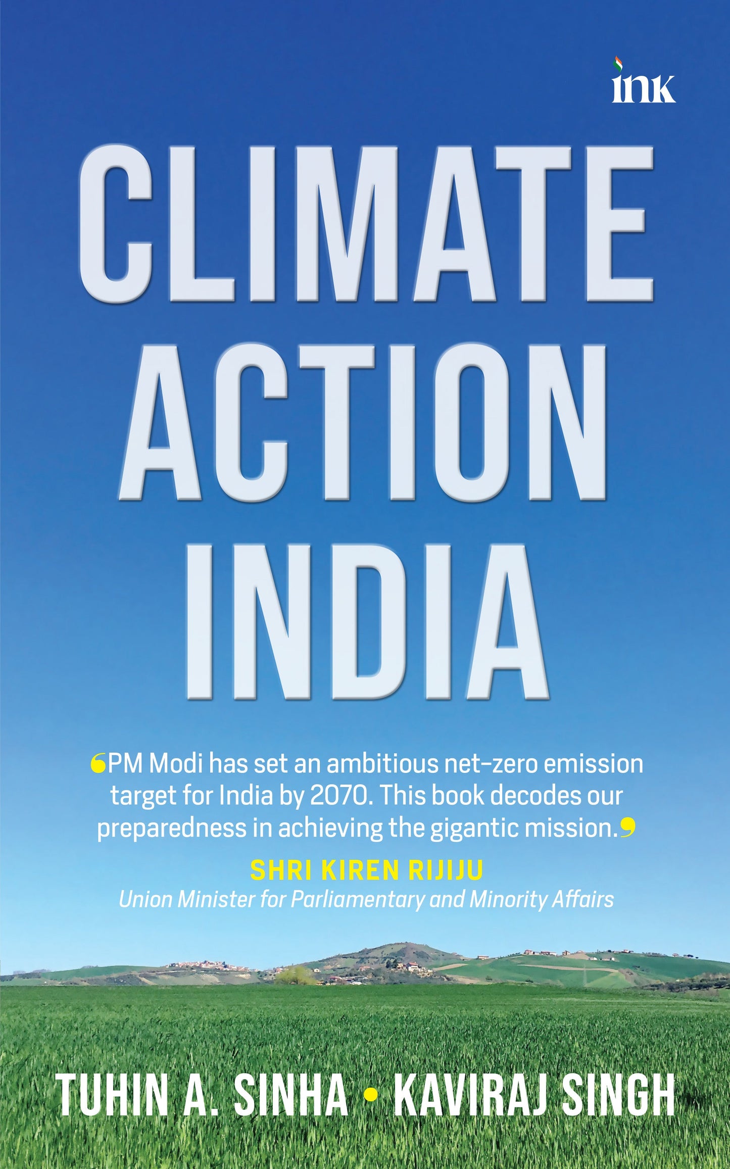 BluOne Ink Climate Action India by Tuhin A. Sinha, Kaviraj Singh