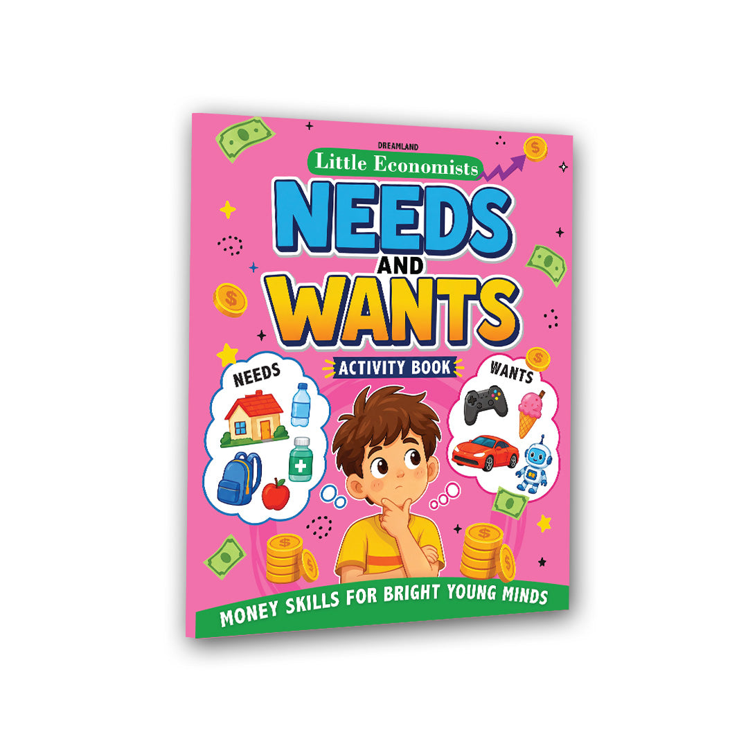 Dreamland Publications Little Economist: Wants and Needs- Financial Literacy Book for Kids Ages 7- 12