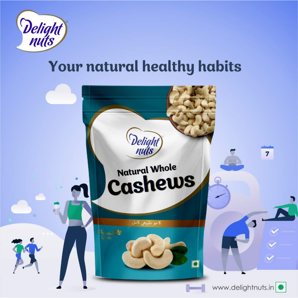Delight nuts Natural Whole Cashews