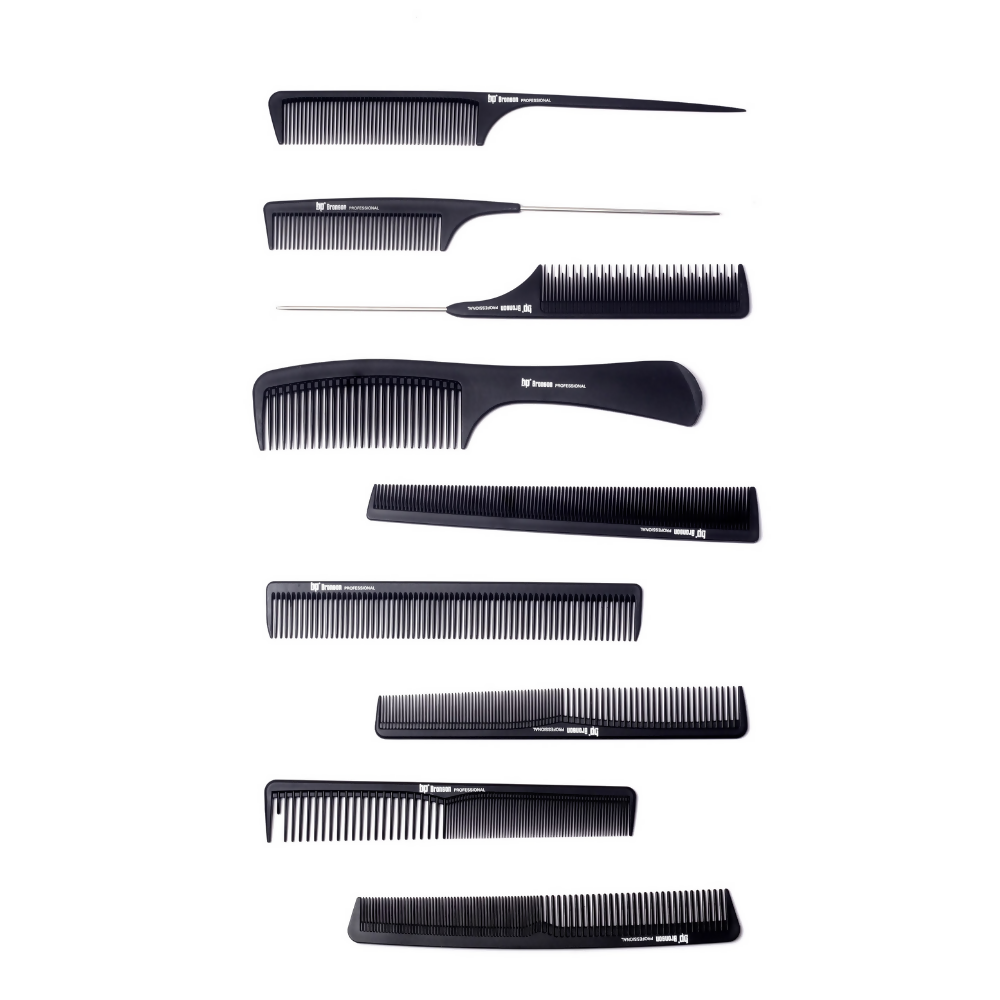 Bronson Professional 9 Pcs Hair Combs Set