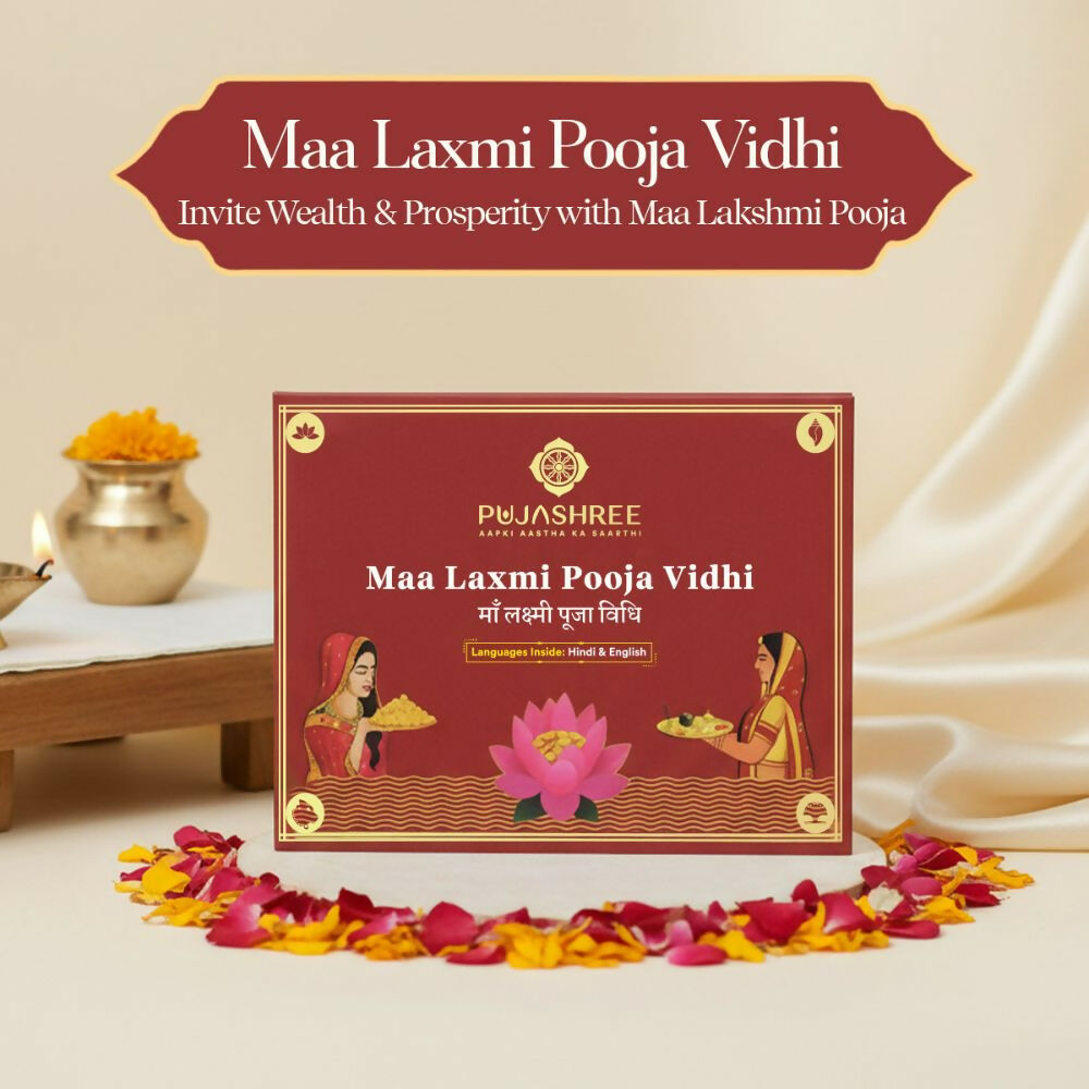Pujashree Lakshmi Puja Vidhi Book Sacred Step-by-Step Guide for Daily Worship