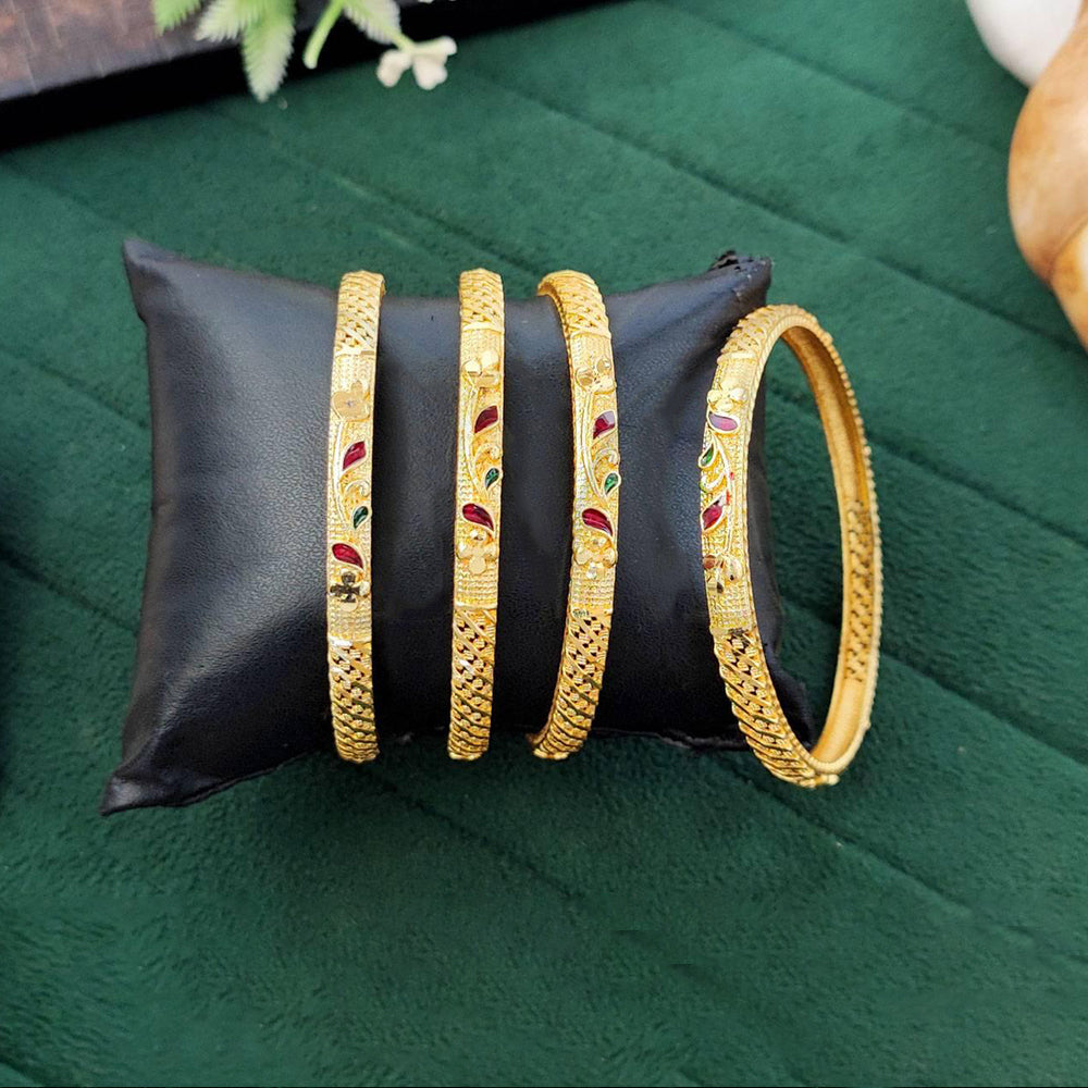 JS Fashion Traditional Fancy Bangles Set Elegant Design