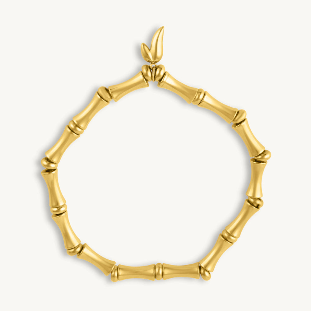 Golden Bamboo Grove Bracelet