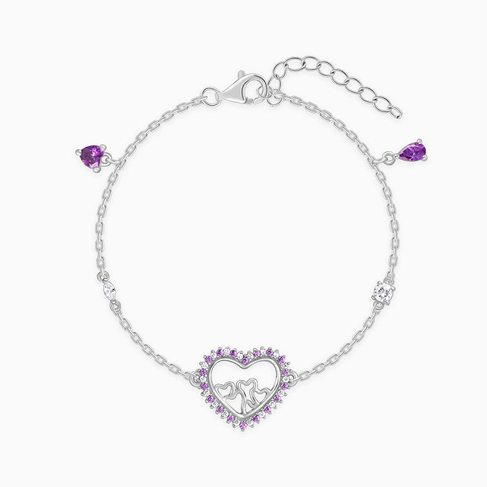 Silver Love Remix Bracelet