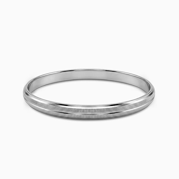 Silver Naresh Kada For Him (Size 7)