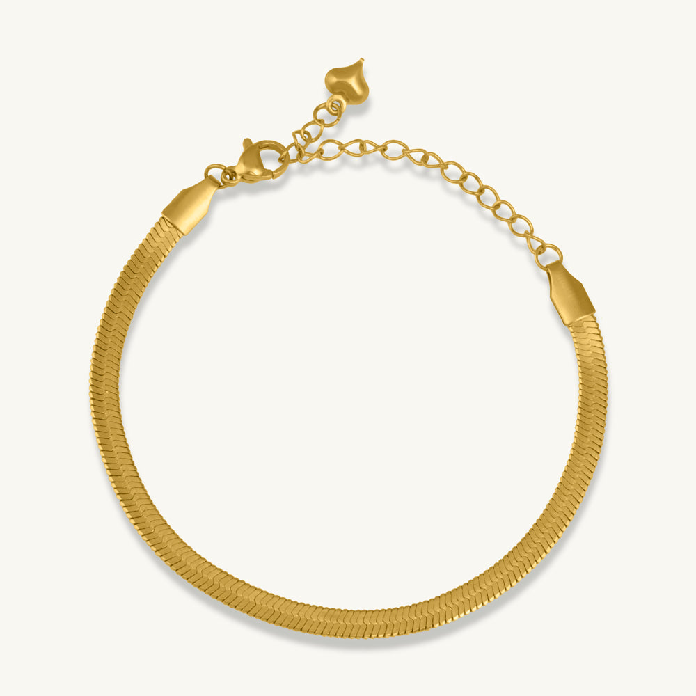 Sleek Silk Chain Bracelet