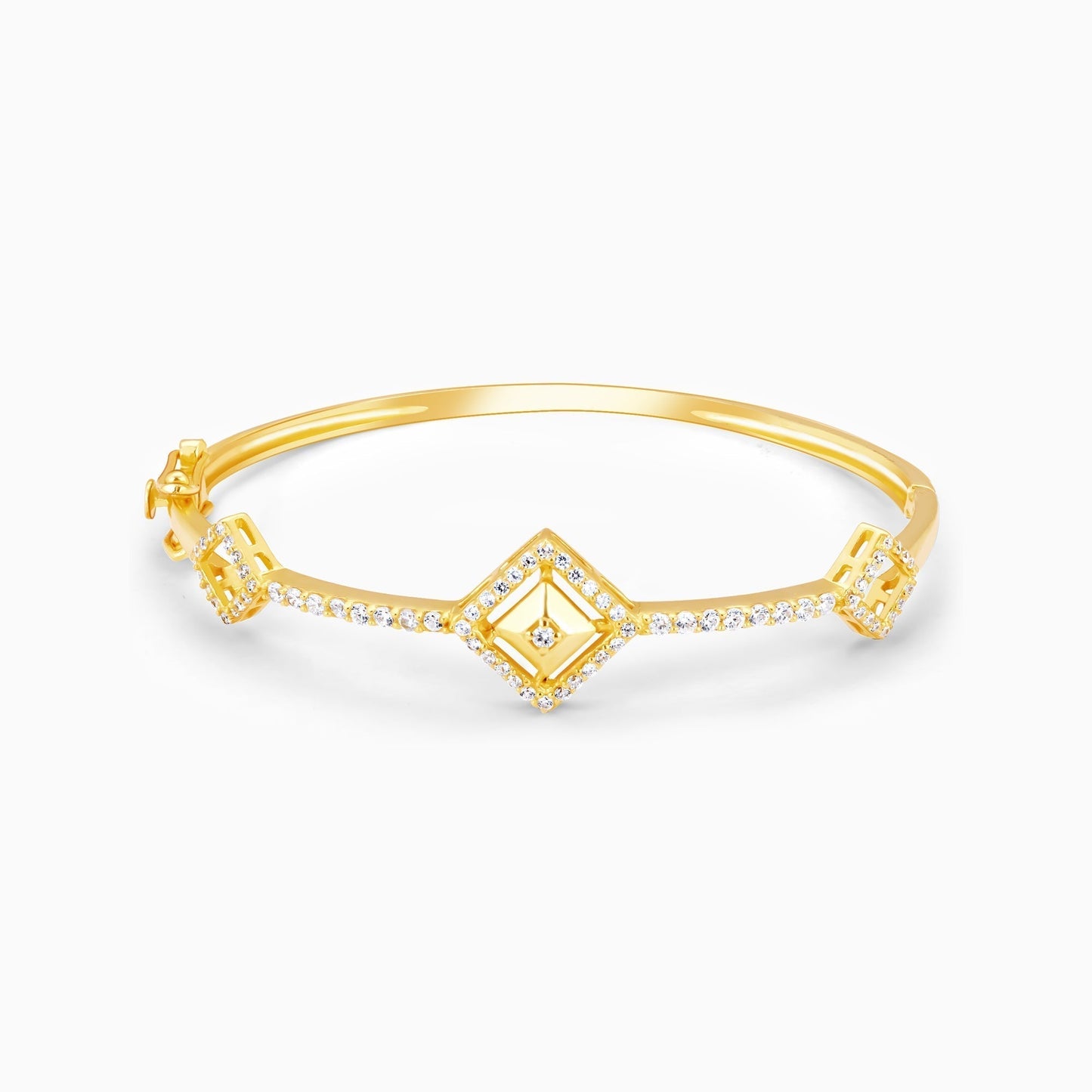 Kriti Sanon Golden Square Prism Signature Bracelet