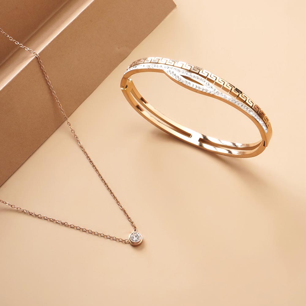 Subtle Stone Cascade Set