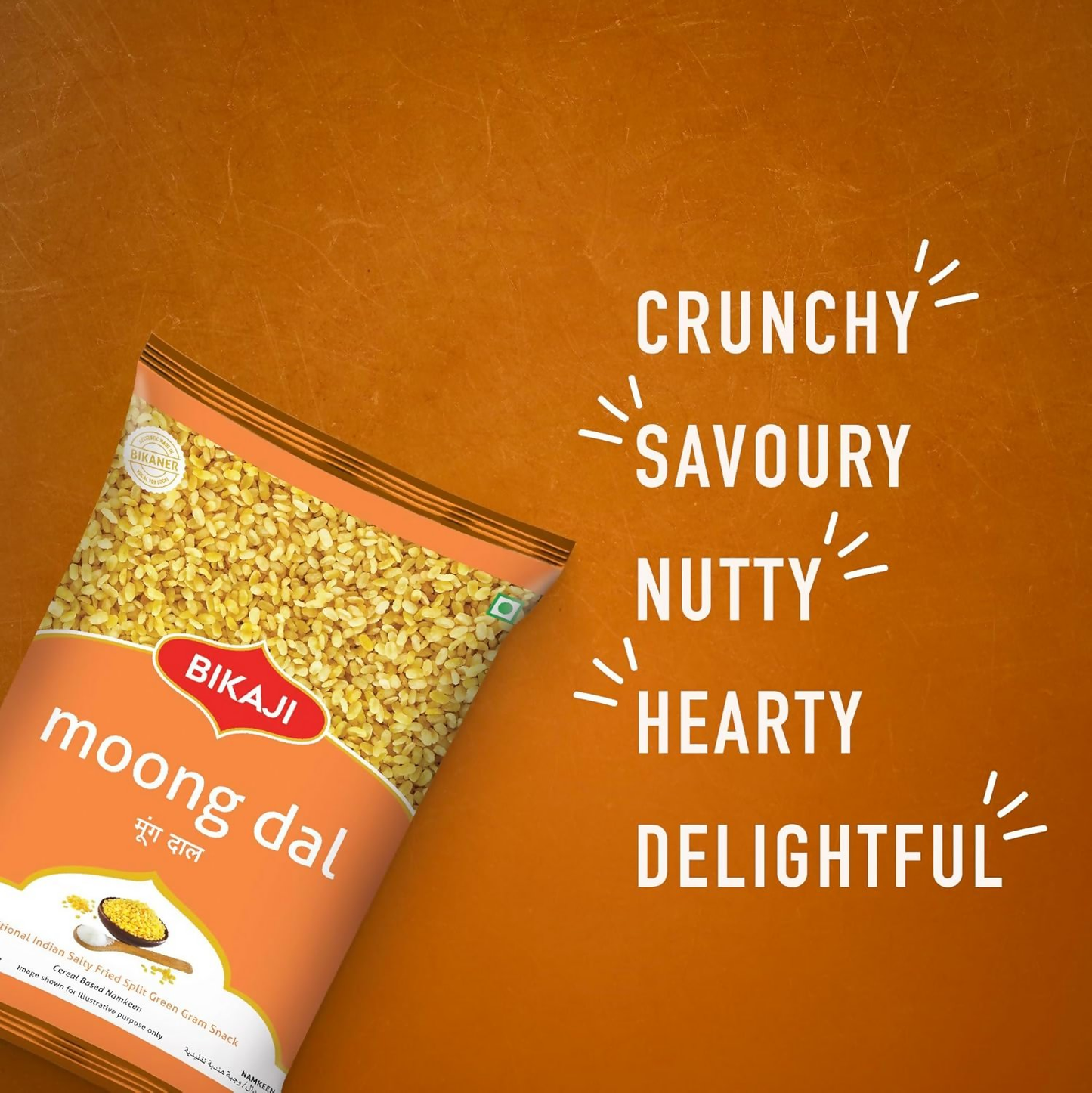 Bikaji Moong Dal - Salty Golden Beads Mug Dal