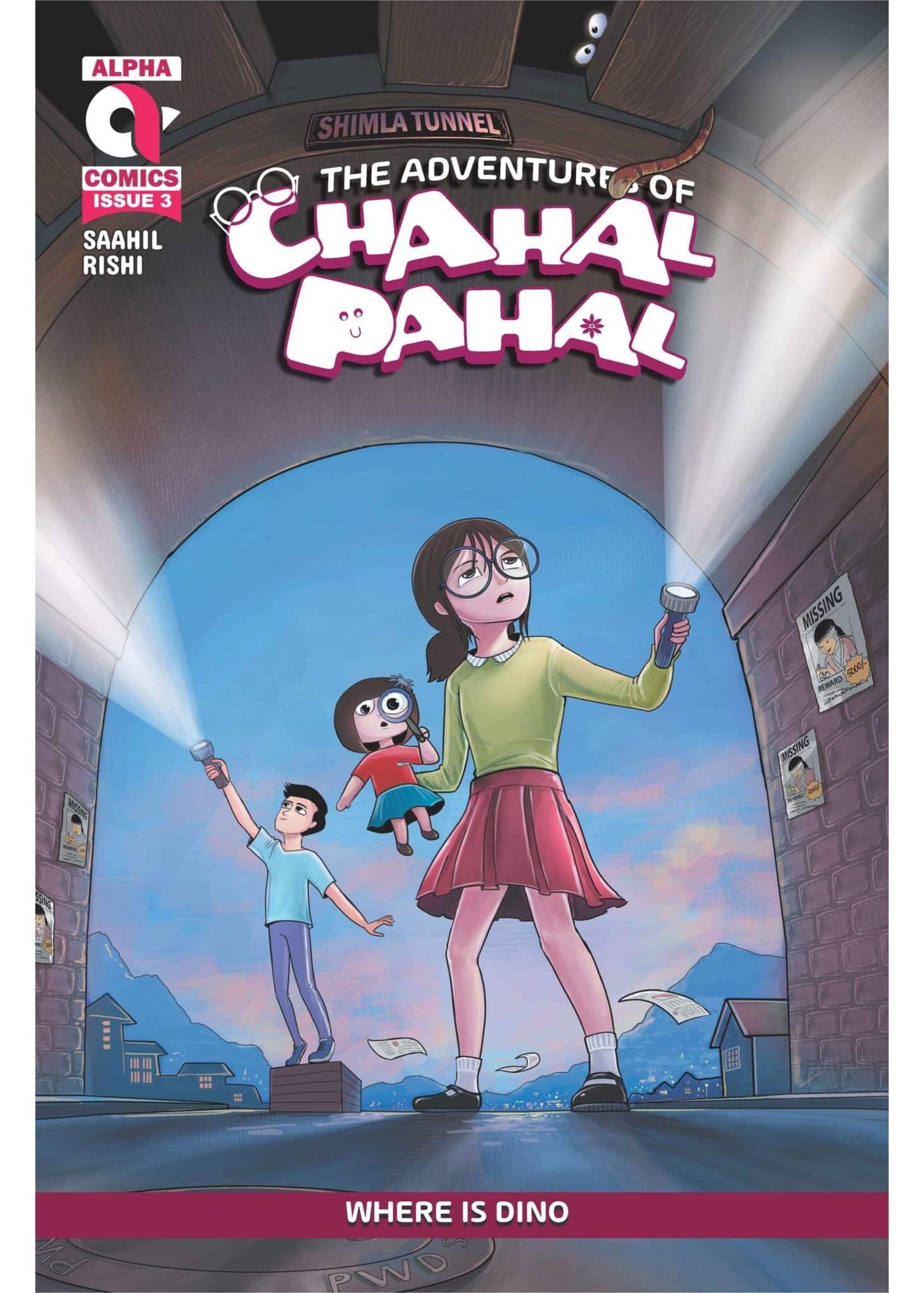 The Adventures Of Chahal Pahal-Where Is Dino-Issue 3-English