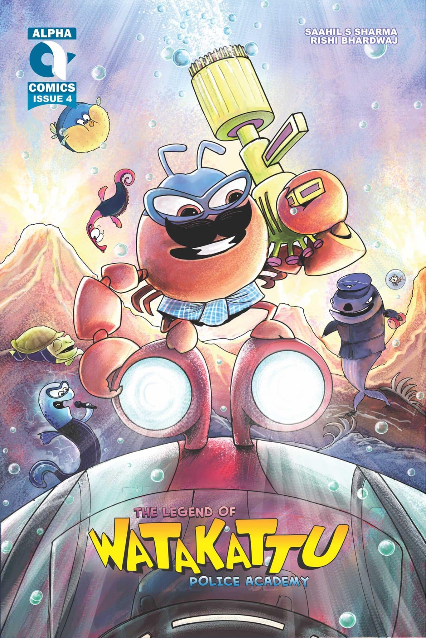 The Legend Of Watakattu-Police Academy-Issue 4-English