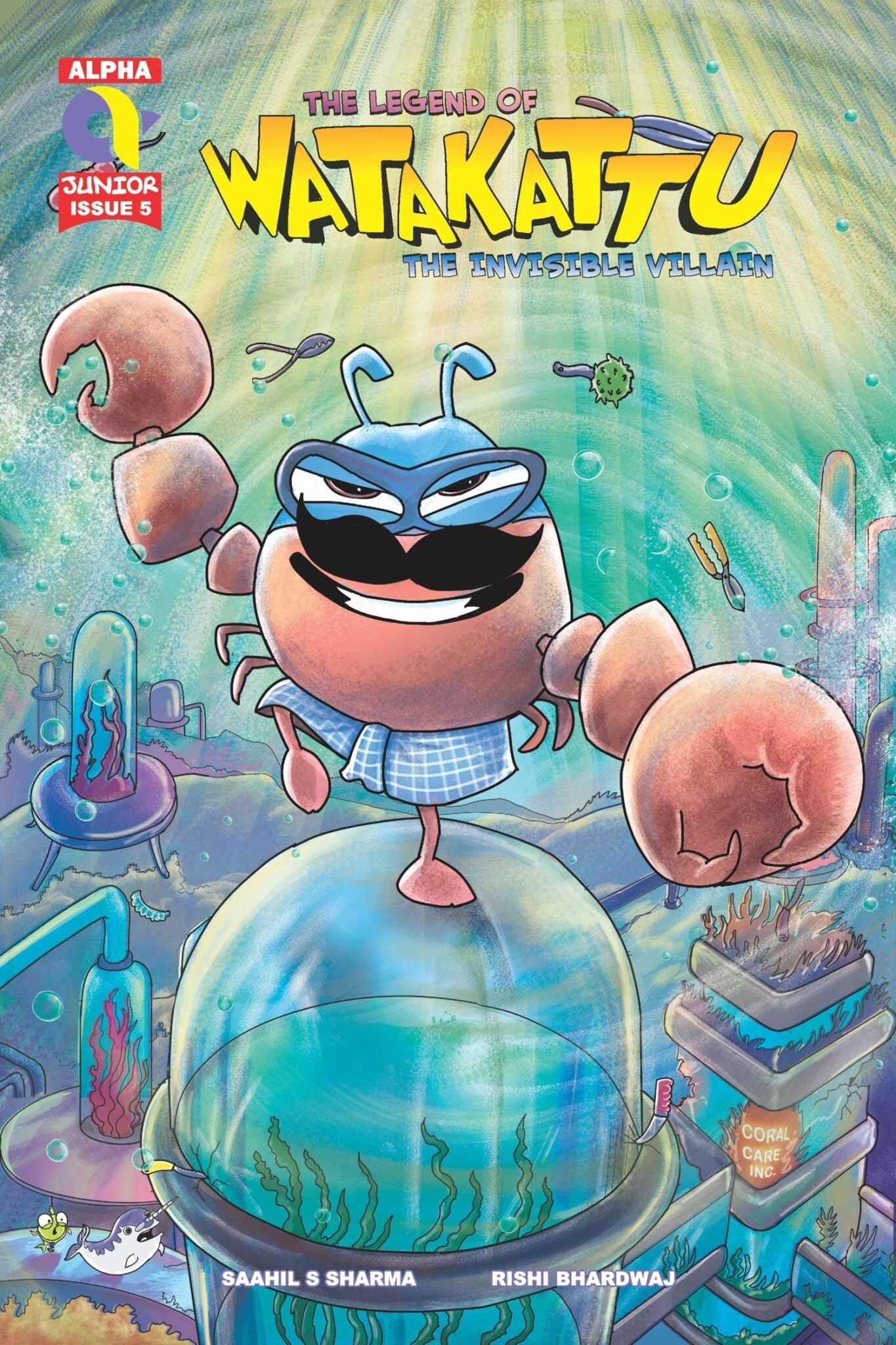 The Legend Of Watakattu-The Invisible Villain-Issue 5-English