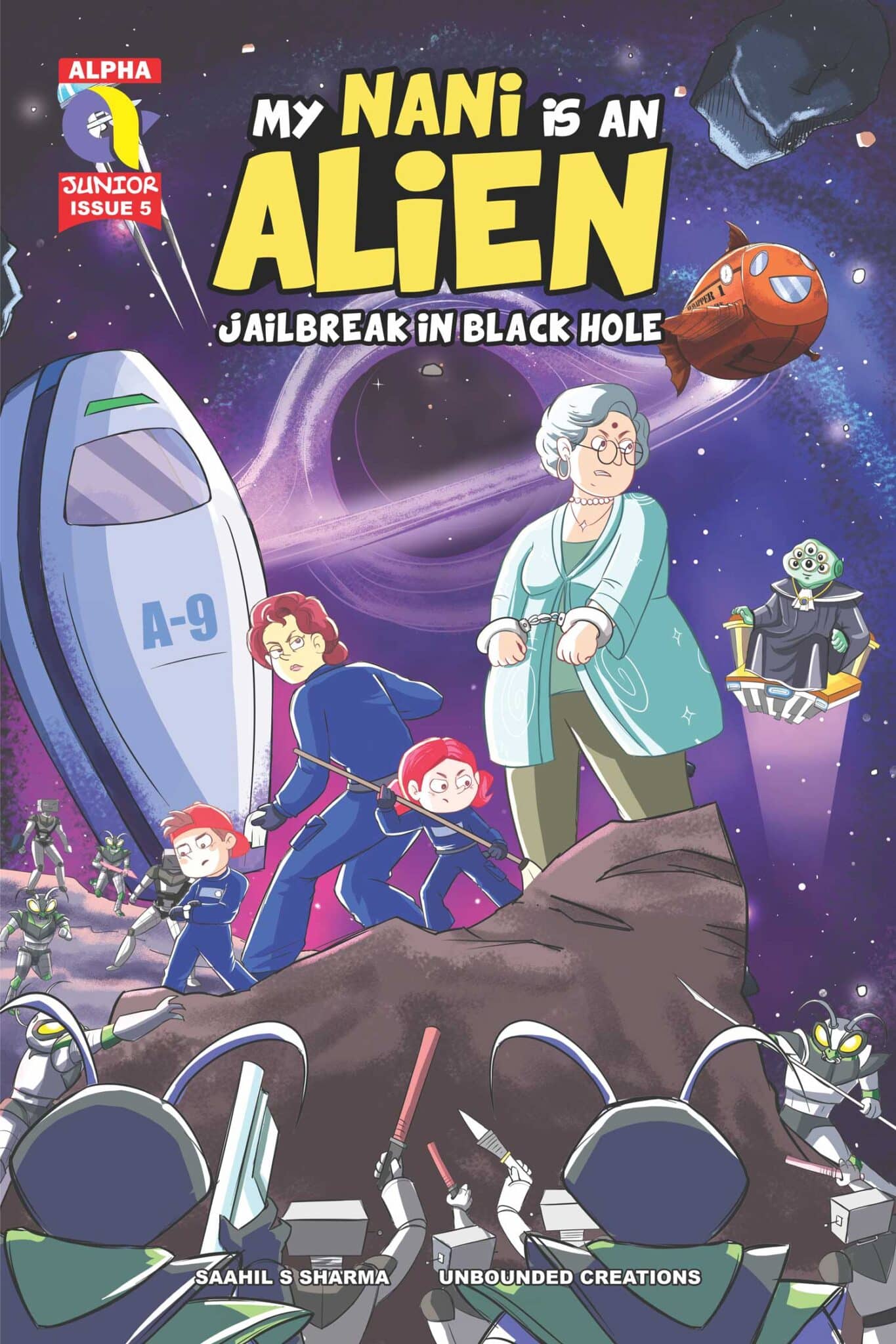 My Nani Is An Alien-Jailbreak In Black Hole-Issue 5-English