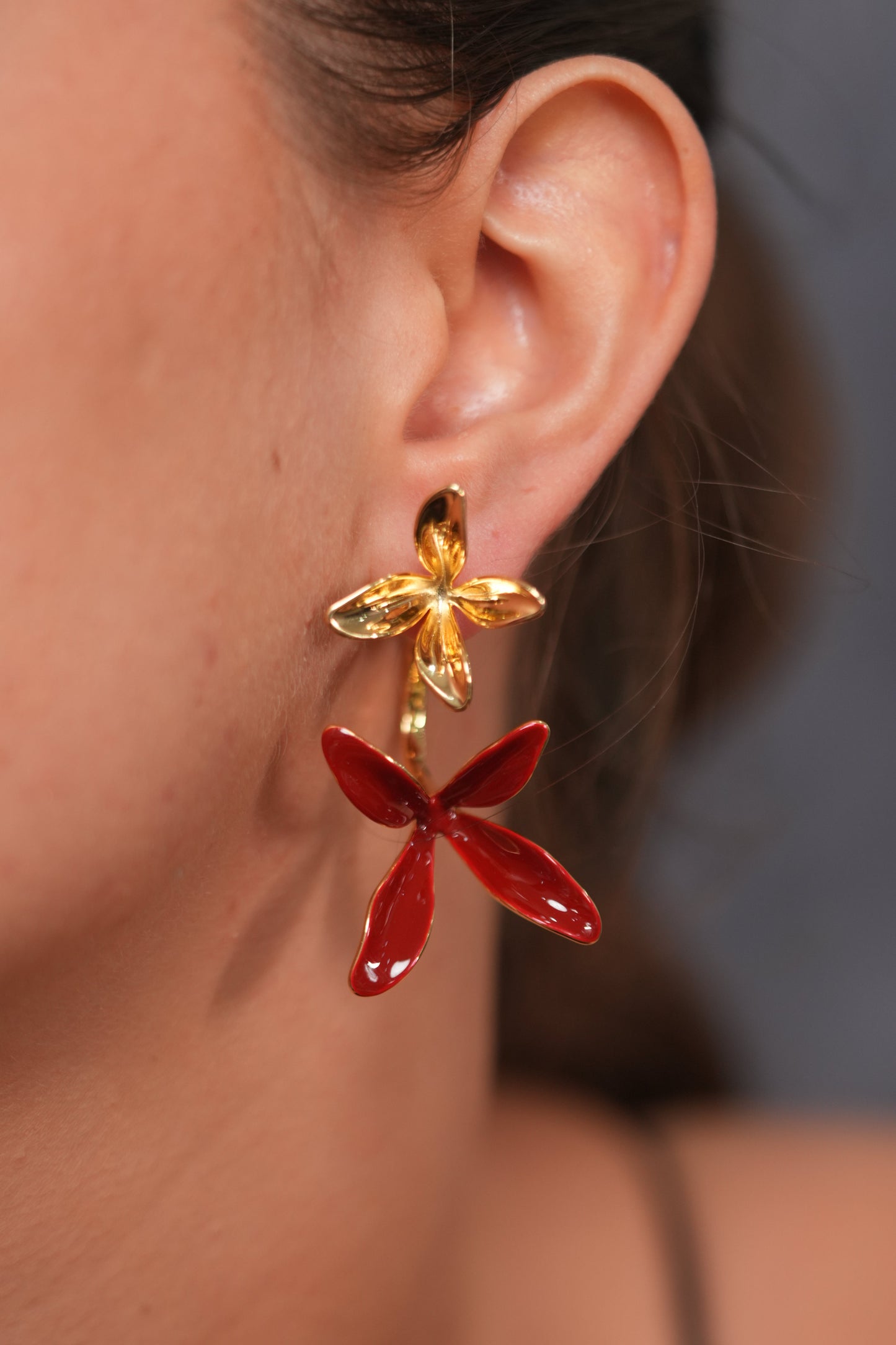 Palm Escape 2-in-1 Earrings | Party Wear Western Earrings