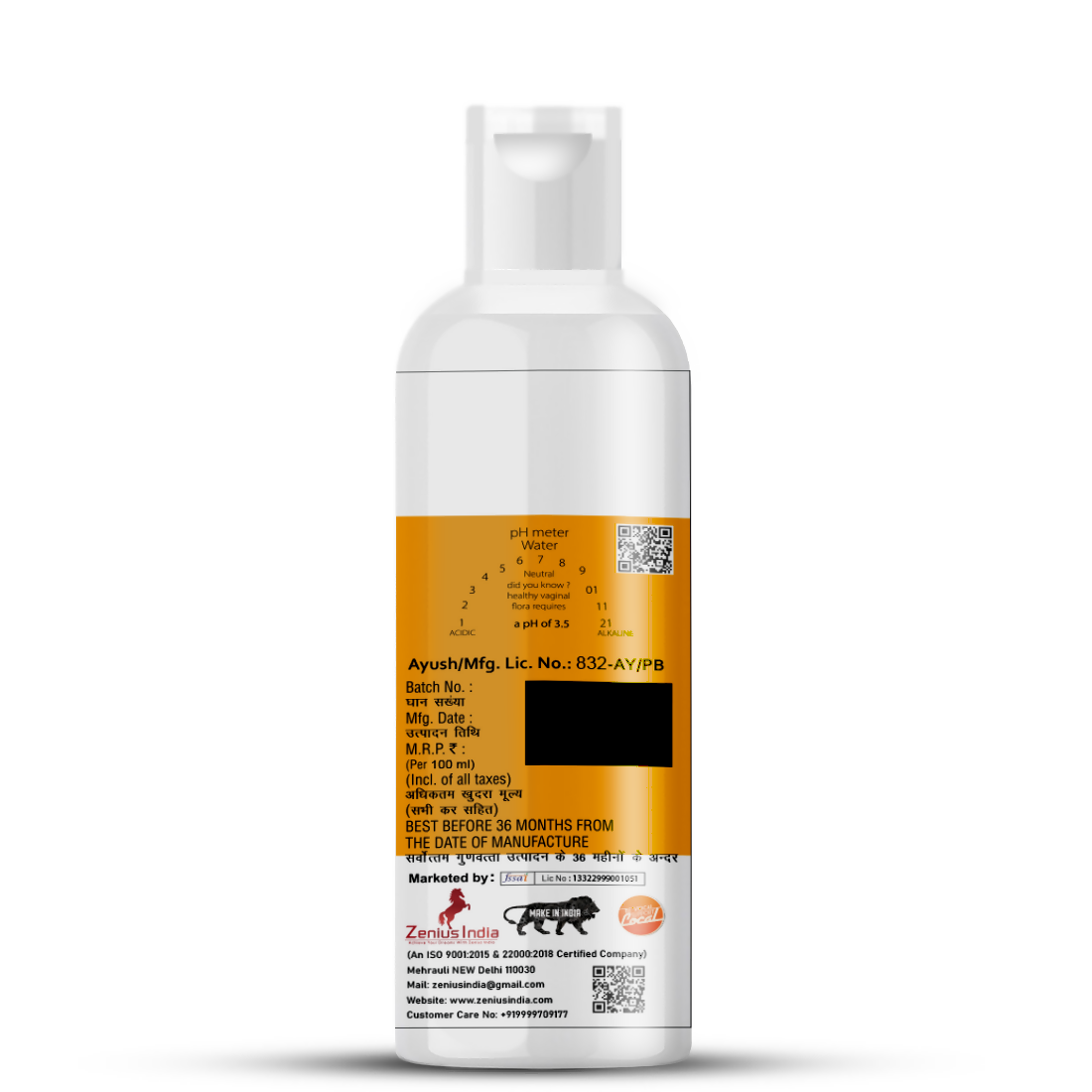 Zenius Intimate Hygiene Wash for Women Intimate Care