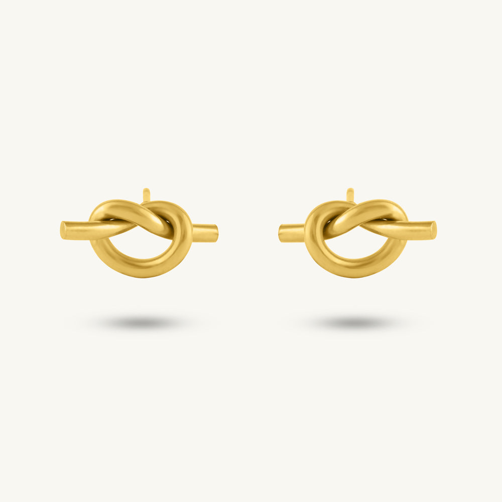 Eternal Loop Knot Studs