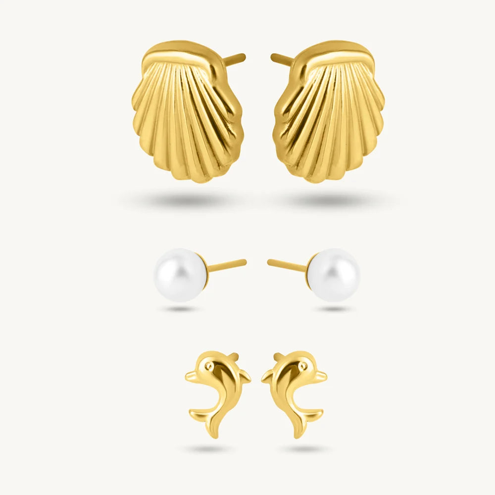 Shoreline Glow Earring Set
