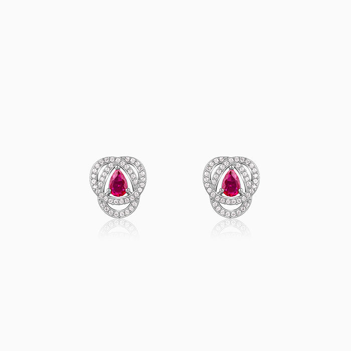 Silver Sophia Studs