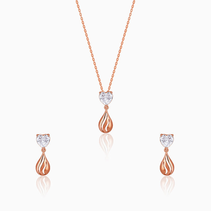 Rose Gold Unsaid Love Set