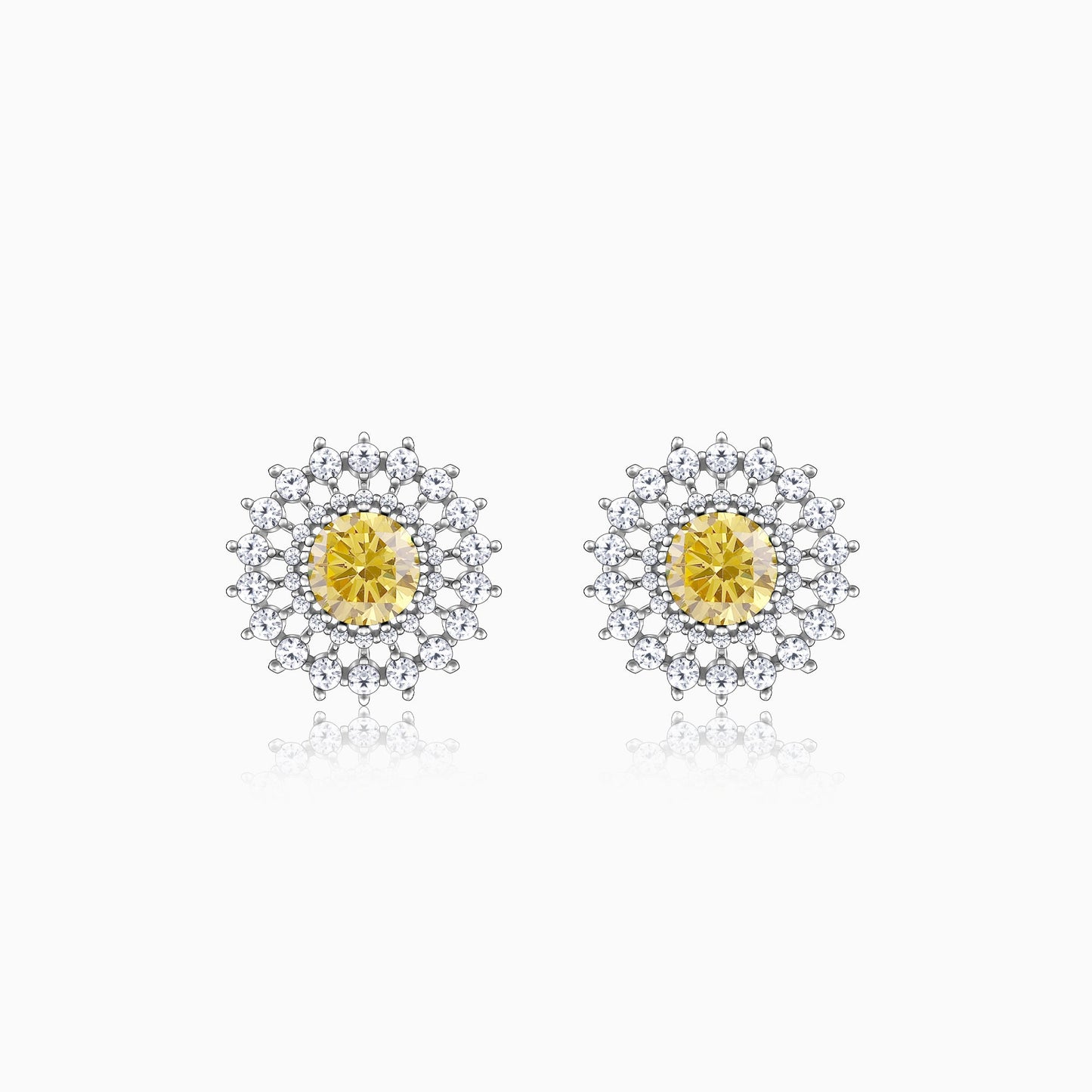 Silver Carmenta Earrings