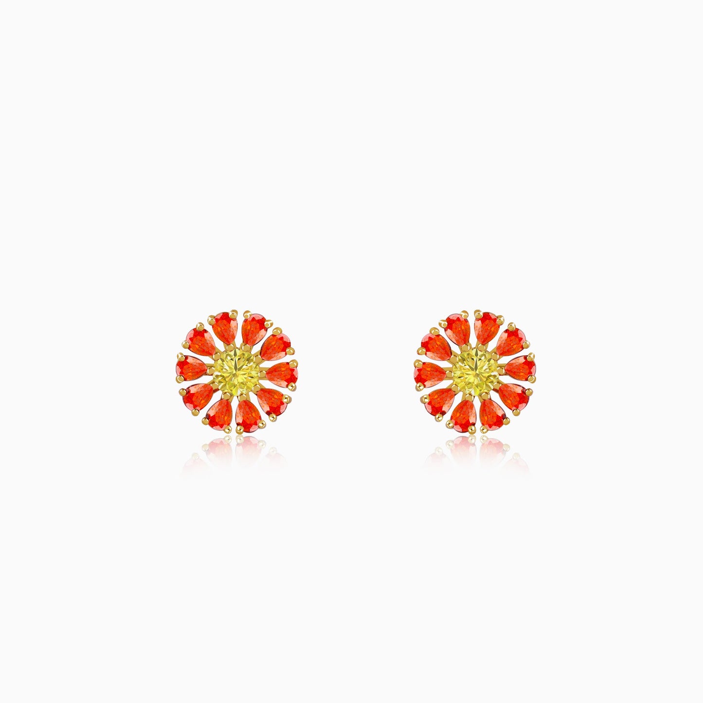 Golden Radha Earrings
