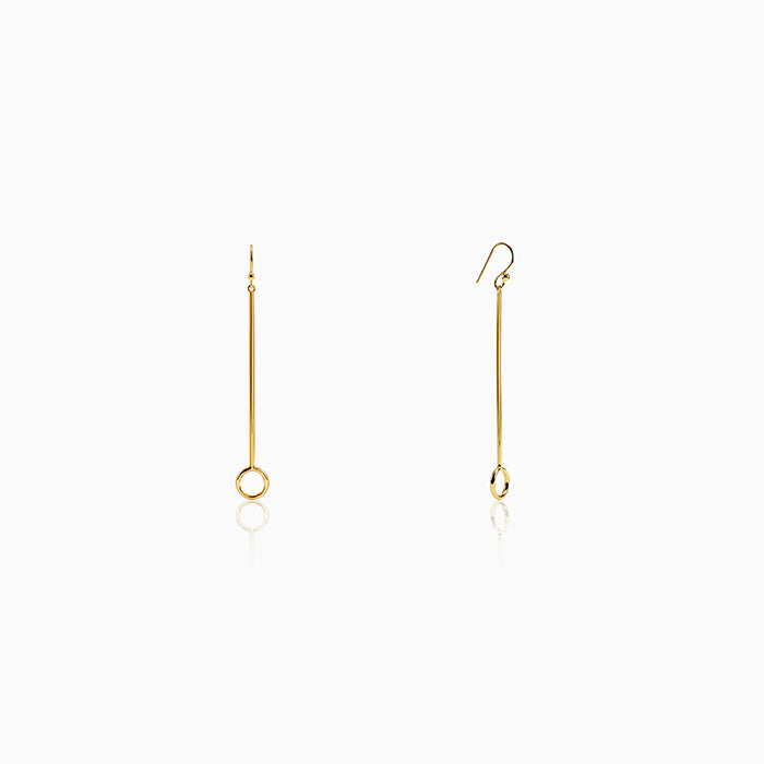 Golden Pendulum Danglers