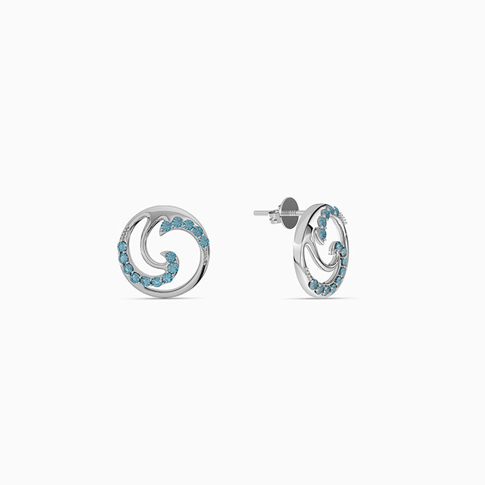 Silver Amphitrite Earrings