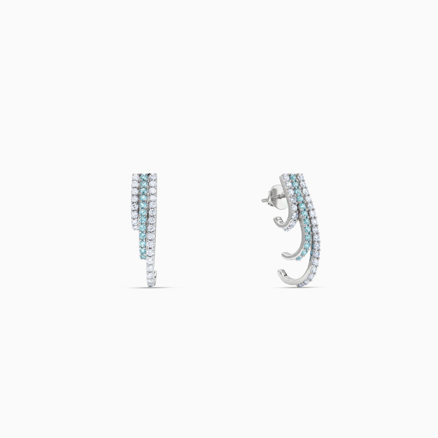 Silver Iaso Earrings