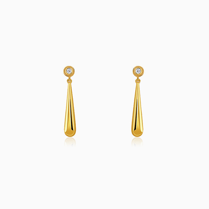 Golden Power Play Earrings