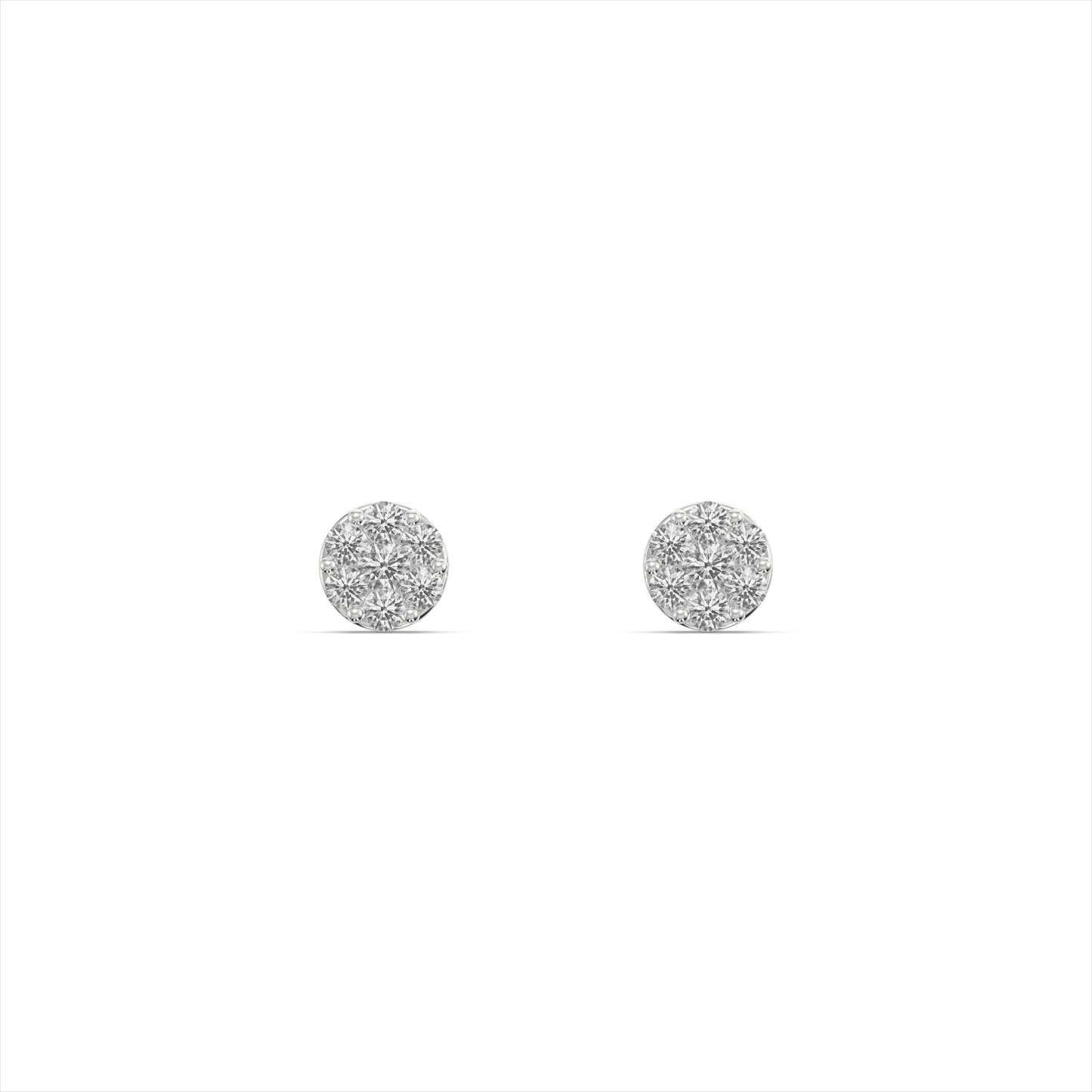 Bloom 9KT Gold Laboratory Grown Diamond Stud Earring