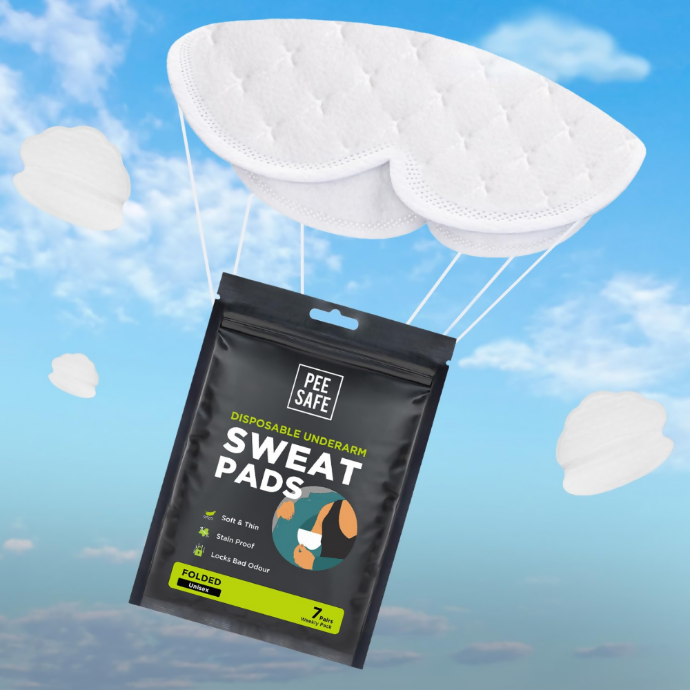 Pee Safe Sweat Pads For Underarms Women & Men
