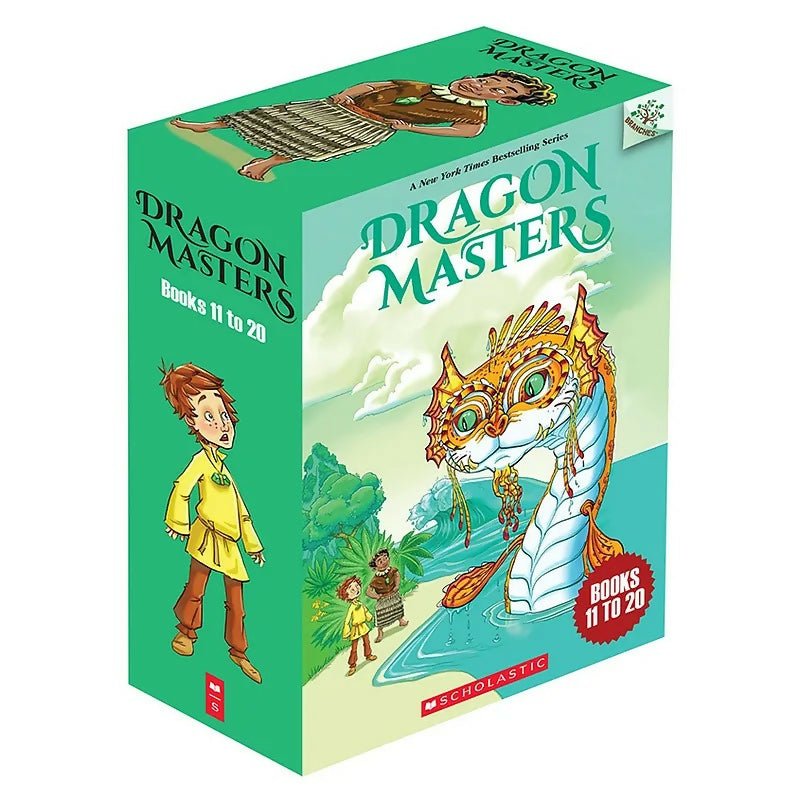 Scholastic Dragon Masters Books 11 To 20 (A Branches Book) Story Books Tracey West English