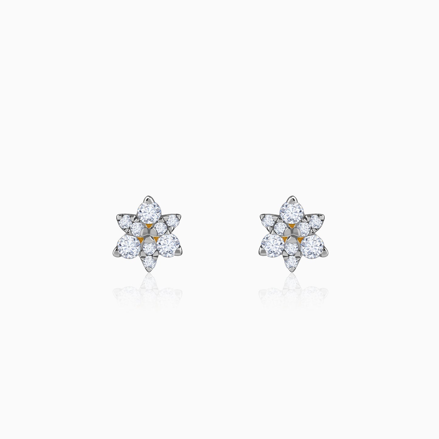 Gold Vespera Lab Grown Diamond Earrings
