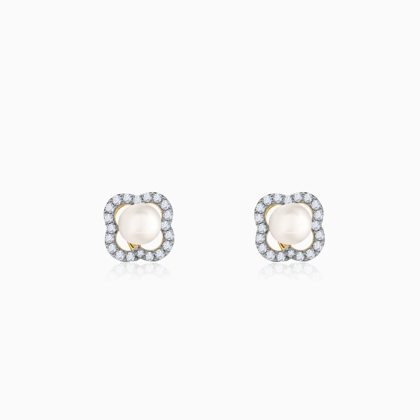 Anushka Sharma Gold Lumineuse Spark Lab Grown Diamond Earrings