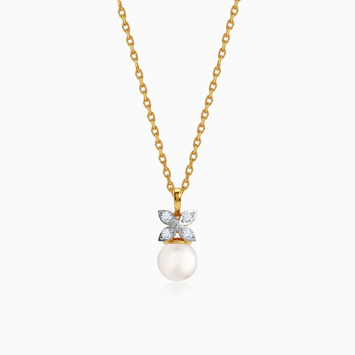 Anushka Sharma Gold Brilla Lab Grown Diamond Pendant