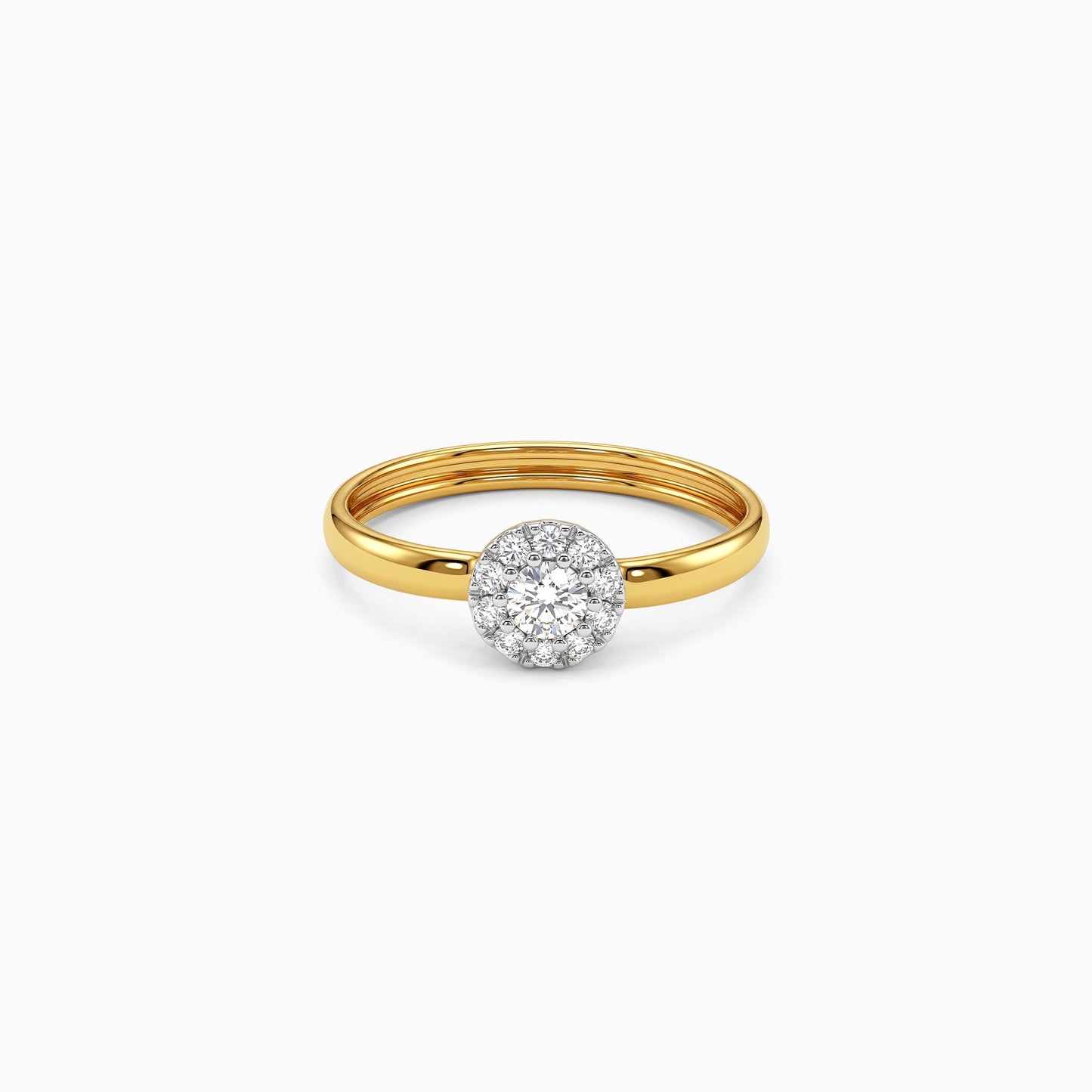 Gold Etoile Majeste Lab Grown Diamond Ring (Size 12)