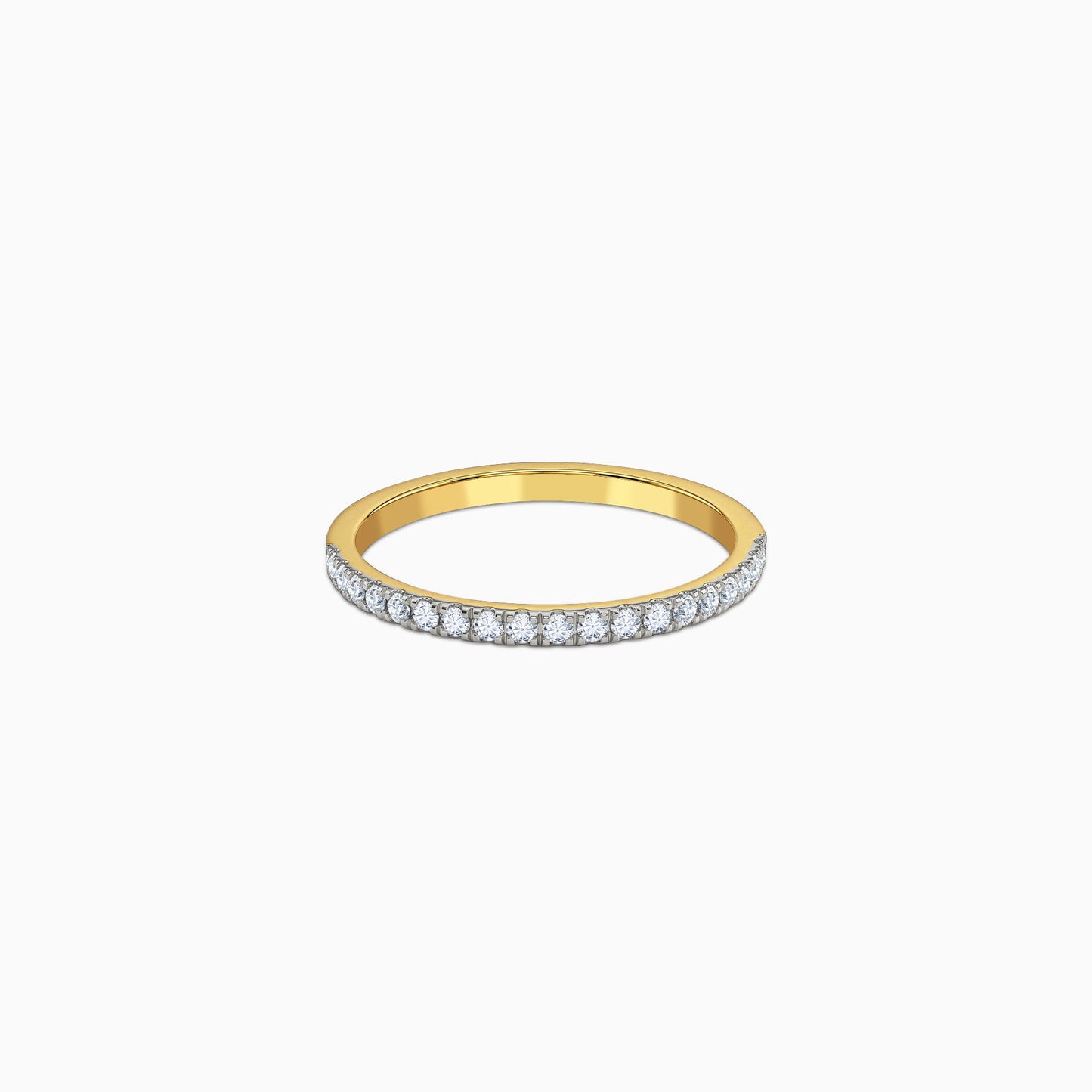 Gold Effortless Flex Lab Grown Diamond Ring (Size 12)